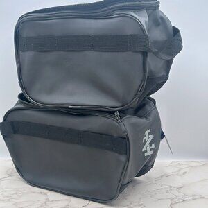 Izod Dopp Bag Toiletry Black Bundle 2pcs